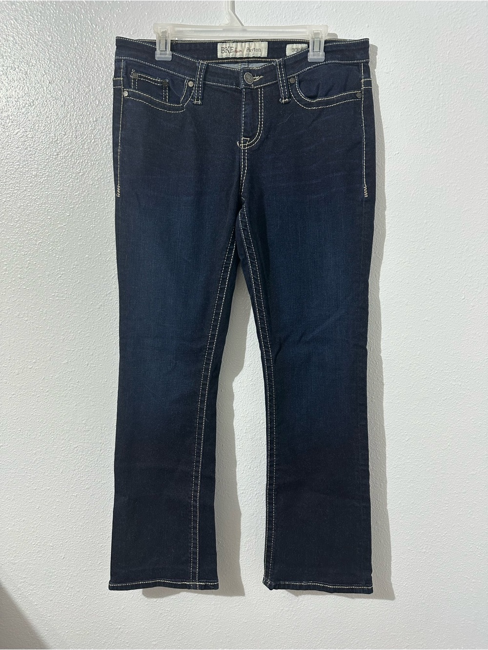 BKE Payton Womens Sz 30x33.5 Straight Leg Bootcut Jeans Western Rodeo